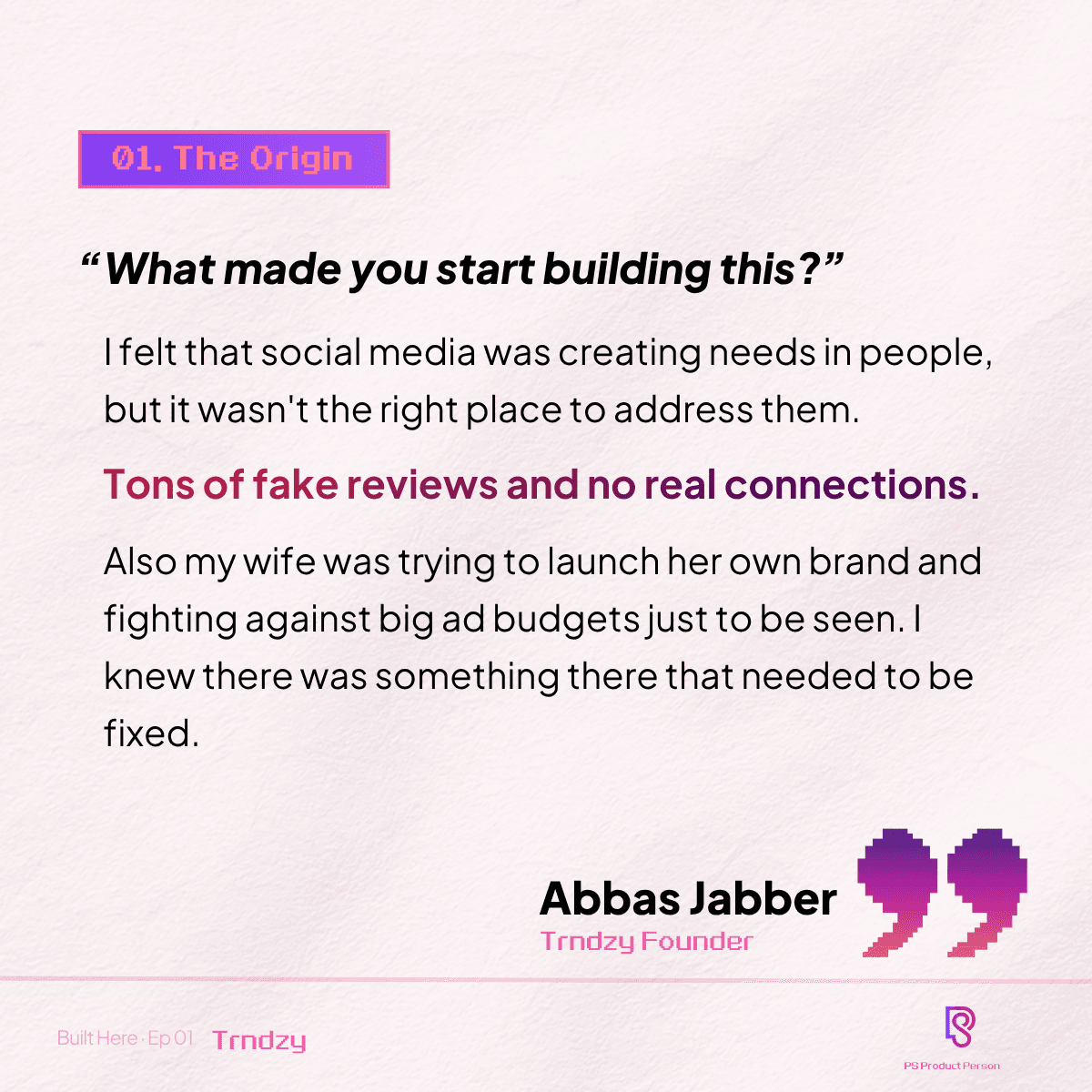 01. The Origin - Abbas Jabber